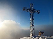 Salita pomeridiana al MONTE SUCHELLO (1541 m.) ben innevato da Costa Serina l 25 gennaio 2013  - FOTOGALLERY